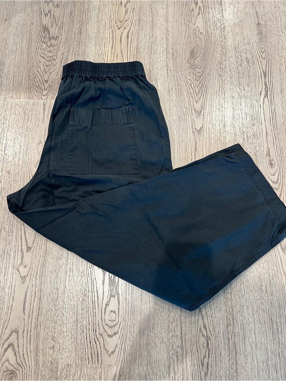 COS | Men's Black Elastic-Waist Pants